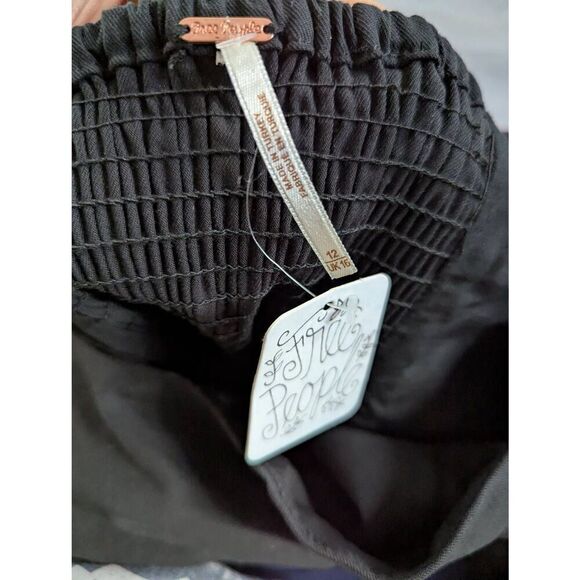 Free People Pera black dress size US 12 - Picture 3 of 9